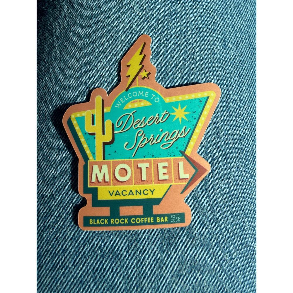 Black Rock Coffee Bar "Desert Springs" sticker